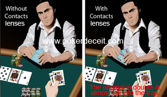 označené karty kontaktní čočky , kontaktní čočky speciální , Umí číst karty s kontaktními čočkami